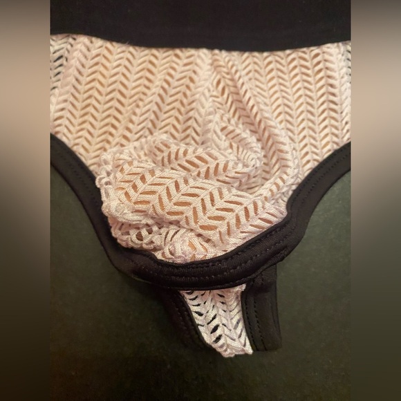 Body Aware Men’s White Mesh Thong Pouch Underwear Size Small - Picture 3 of 7